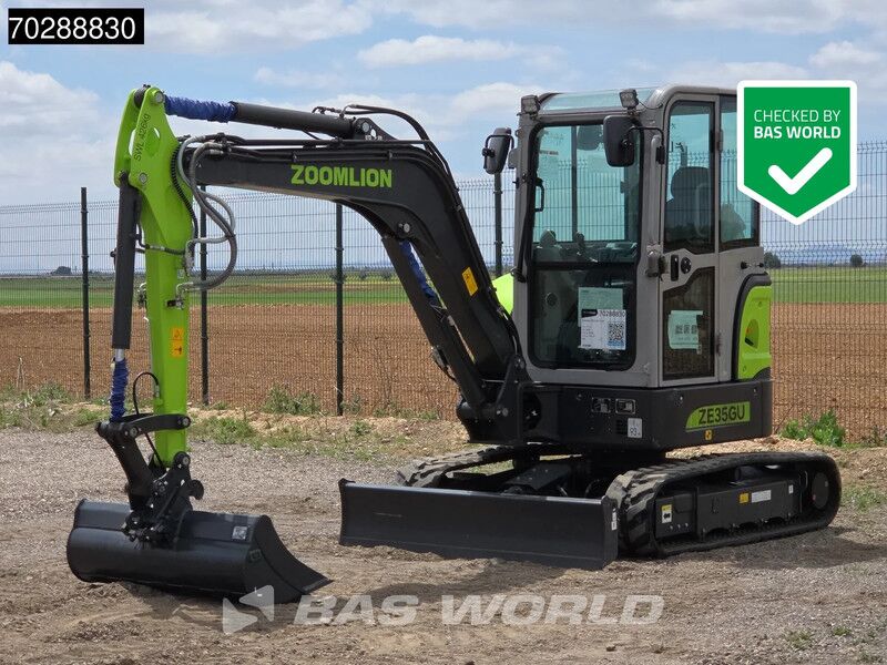 Zoomlion ZE35 GU Garantía de fábrica - CW / 3 Cucharas - Kubota Motor - A/C - CE - Miniexcavadora: foto 1 Zoomlion ZE35 GU Garantía de fábrica - CW / 3 Cucharas - Kubota Motor - A/C - CE - Miniexcavadora: foto 1