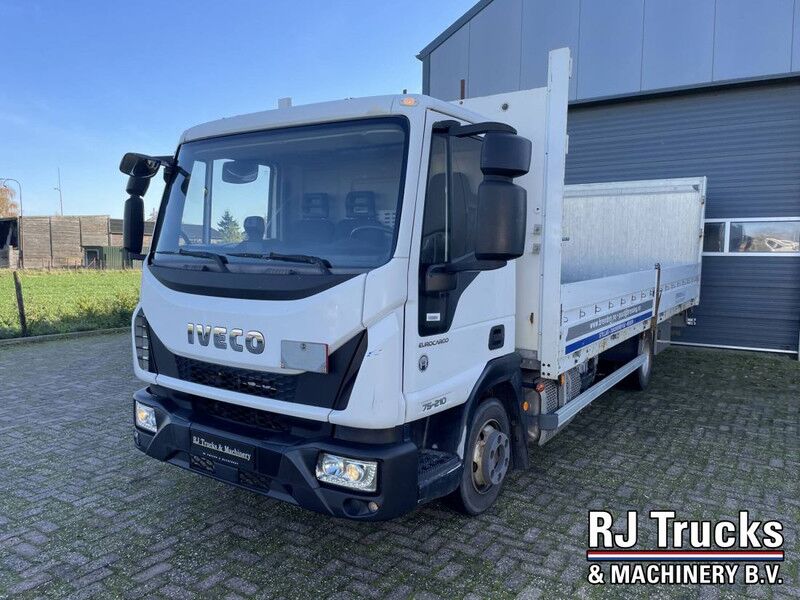 Iveco EuroCargo 75.210 - 4x2 | Taillift | PTO | Xenon | Airco | Manual - Camión caja abierta: foto 1 Iveco EuroCargo 75.210 - 4x2 | Taillift | PTO | Xenon | Airco | Manual - Camión caja abierta: foto 1