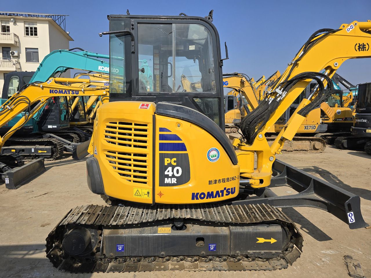 Miniexcavadora Komatsu PC40: foto 8 Miniexcavadora Komatsu PC40: foto 8