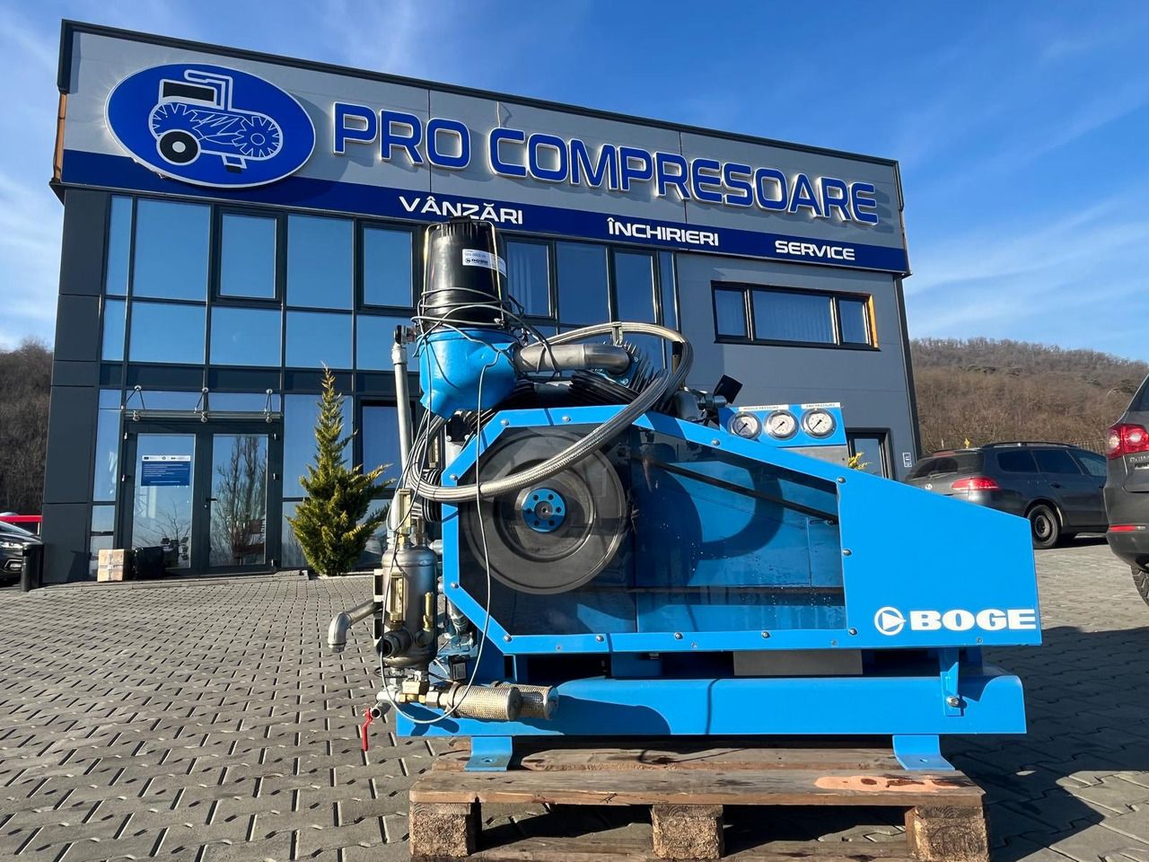 BOGE RH 2400-213 - 22 KW 30 BAR - Compresor de aire: foto 1 BOGE RH 2400-213 - 22 KW 30 BAR - Compresor de aire: foto 1