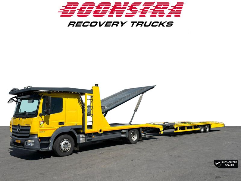 Mercedes-Benz Atego 1324 5 Cars De Groot + Tijhof TA-6500 Winch . Eur 6 , Automaat Autotransporter - Portavehículos camión: foto 2 Mercedes-Benz Atego 1324 5 Cars De Groot + Tijhof TA-6500 Winch . Eur 6 , Automaat Autotransporter - Portavehículos camión: foto 2