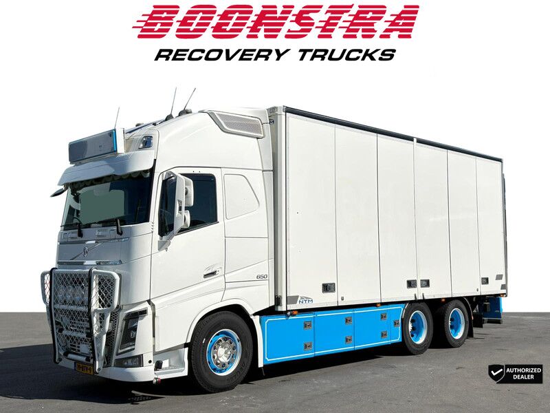 Volvo FH16 650 XL 6X2 Koffer LBW Euro 6 - Camión caja cerrada: foto 1 Volvo FH16 650 XL 6X2 Koffer LBW Euro 6 - Camión caja cerrada: foto 1