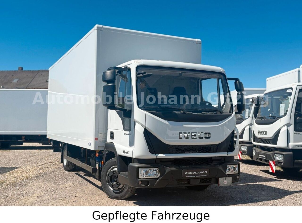 IVECO EUROCARGO 75E21 Koffer+LBW Luftfeder 210 PS 7,5t - Camión caja cerrada: foto 1 IVECO EUROCARGO 75E21 Koffer+LBW Luftfeder 210 PS 7,5t - Camión caja cerrada: foto 1