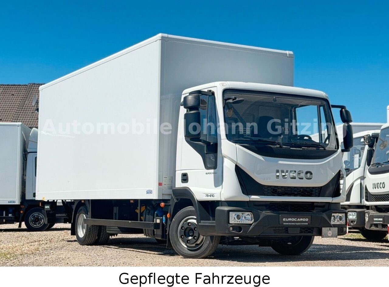 IVECO EUROCARGO 75E21 Koffer/LBW Luftfeder 210 PS 7,5t - Camión caja cerrada: foto 1 IVECO EUROCARGO 75E21 Koffer/LBW Luftfeder 210 PS 7,5t - Camión caja cerrada: foto 1