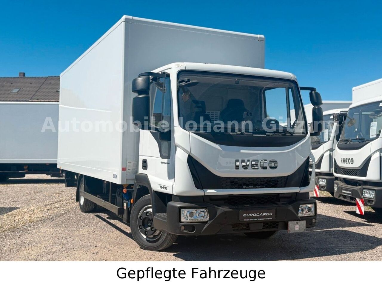 IVECO EUROCARGO 75E21 Koffer/LBW Luftfeder 210 PS 7,5t - Camión caja cerrada: foto 1 IVECO EUROCARGO 75E21 Koffer/LBW Luftfeder 210 PS 7,5t - Camión caja cerrada: foto 1