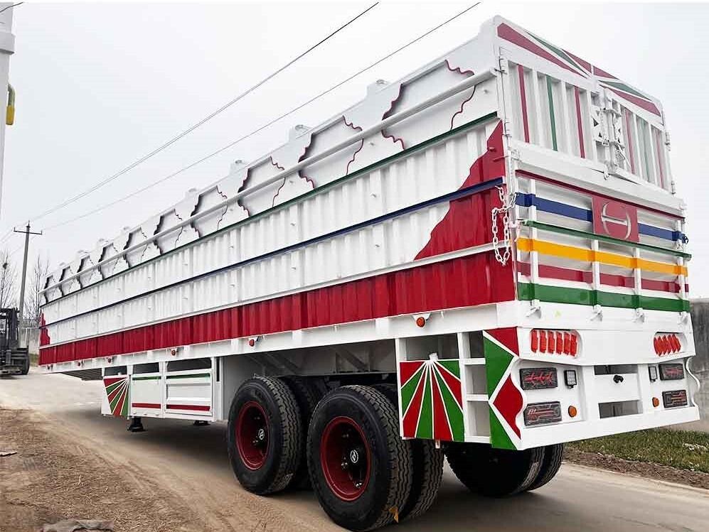 2 Axle 80 Ton Box Semi Trailer - Caja cerrada semirremolque: foto 2 2 Axle 80 Ton Box Semi Trailer - Caja cerrada semirremolque: foto 2