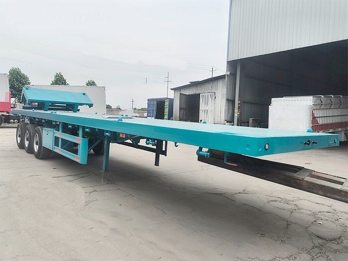 3 Axle 40 ft Flatbed Semi Trailer - Semirremolque plataforma/ Caja abierta: foto 5 3 Axle 40 ft Flatbed Semi Trailer - Semirremolque plataforma/ Caja abierta: foto 5
