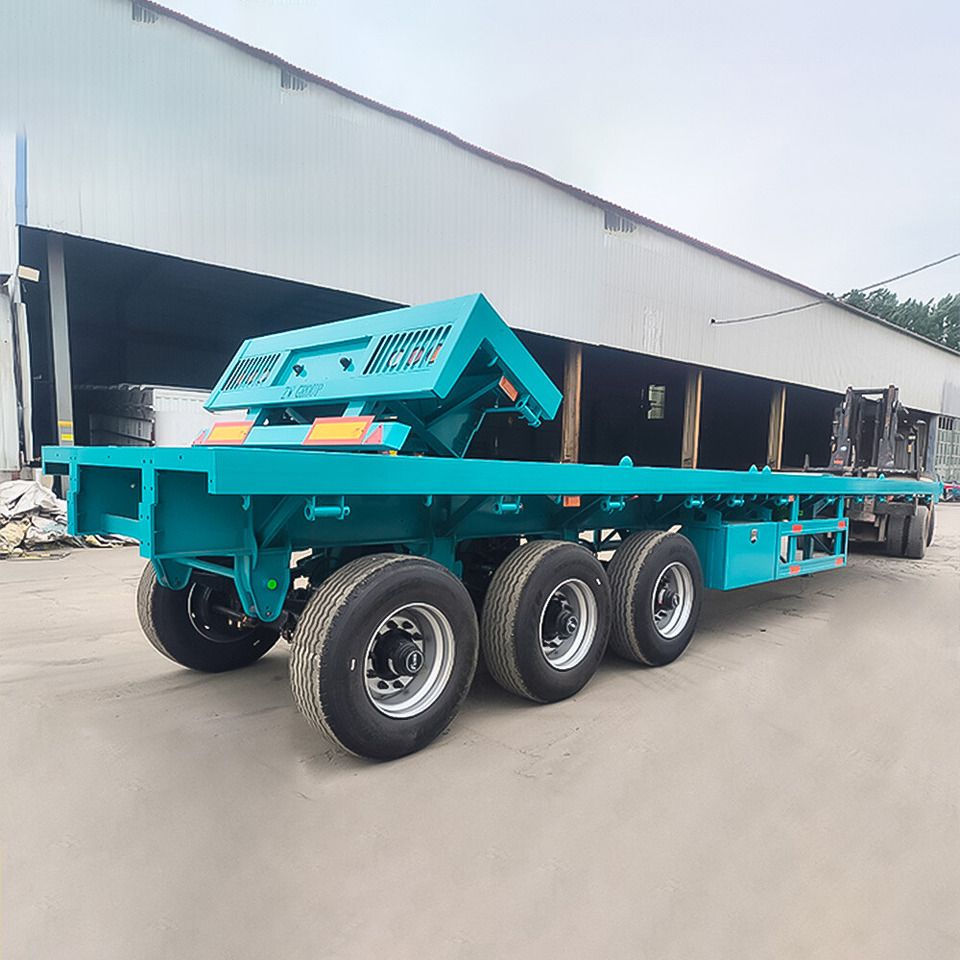 3 Axle 40 ft Flatbed Semi Trailer - Semirremolque plataforma/ Caja abierta: foto 1 3 Axle 40 ft Flatbed Semi Trailer - Semirremolque plataforma/ Caja abierta: foto 1