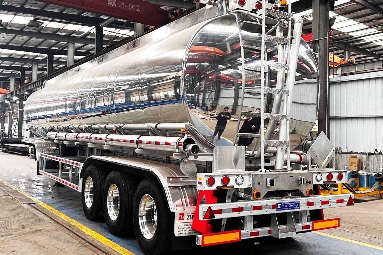 Premium 48500L Mirror-Finish Aluminum Tank Semi-Trailer - Cisterna semirremolque: foto 2 Premium 48500L Mirror-Finish Aluminum Tank Semi-Trailer - Cisterna semirremolque: foto 2