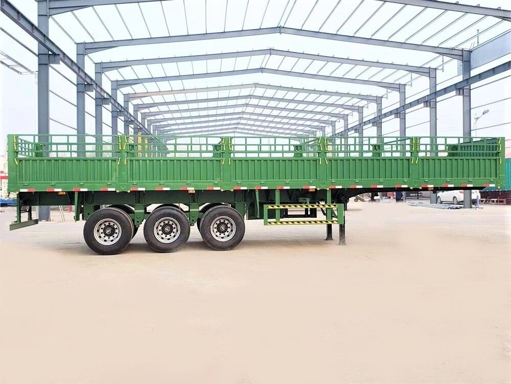 Tri Axle Drop Sidewall Semi Trailer - Semirremolque plataforma/ Caja abierta: foto 3 Tri Axle Drop Sidewall Semi Trailer - Semirremolque plataforma/ Caja abierta: foto 3