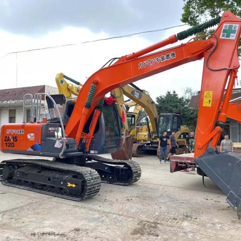 Used Hitachi EX120 ZX120 Excavator - Excavadora de cadenas: foto 3 Used Hitachi EX120 ZX120 Excavator - Excavadora de cadenas: foto 3