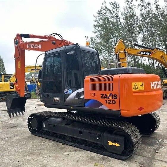 Used Hitachi EX120 ZX120 Excavator - Excavadora de cadenas: foto 1 Used Hitachi EX120 ZX120 Excavator - Excavadora de cadenas: foto 1