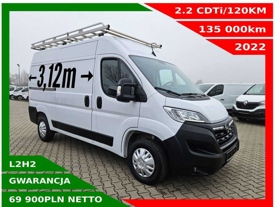 Opel movano L2H2 *69900zł Netto* 2.2 CDTi/120KM - Furgón: foto 1 Opel movano L2H2 *69900zł Netto* 2.2 CDTi/120KM - Furgón: foto 1