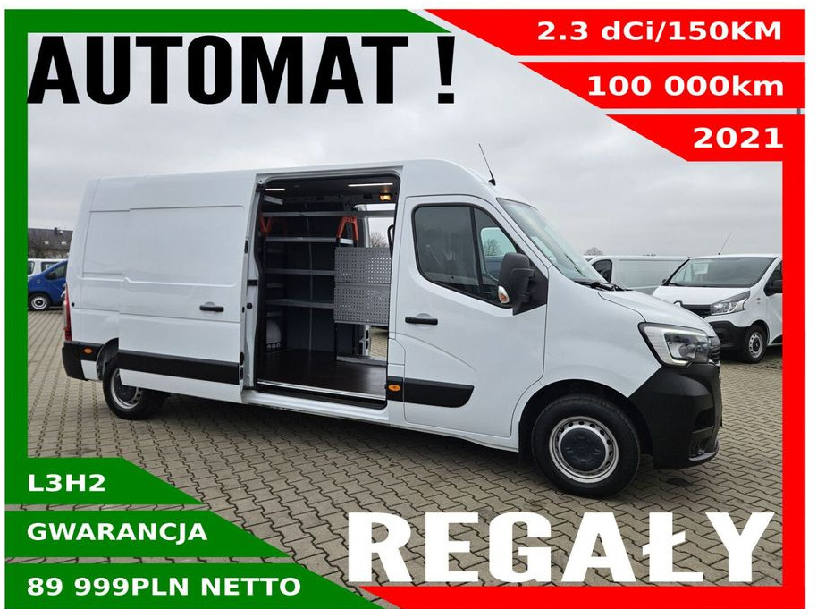 Renault Master L3H2 *89999zł NETTO* 2.3dCi/150KM - Furgón: foto 1 Renault Master L3H2 *89999zł NETTO* 2.3dCi/150KM - Furgón: foto 1