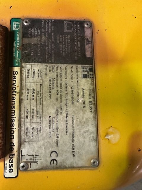 Hyster H2.5XT triplex 821 heures - Carretilla elevadora de gas: foto 5 Hyster H2.5XT triplex 821 heures - Carretilla elevadora de gas: foto 5