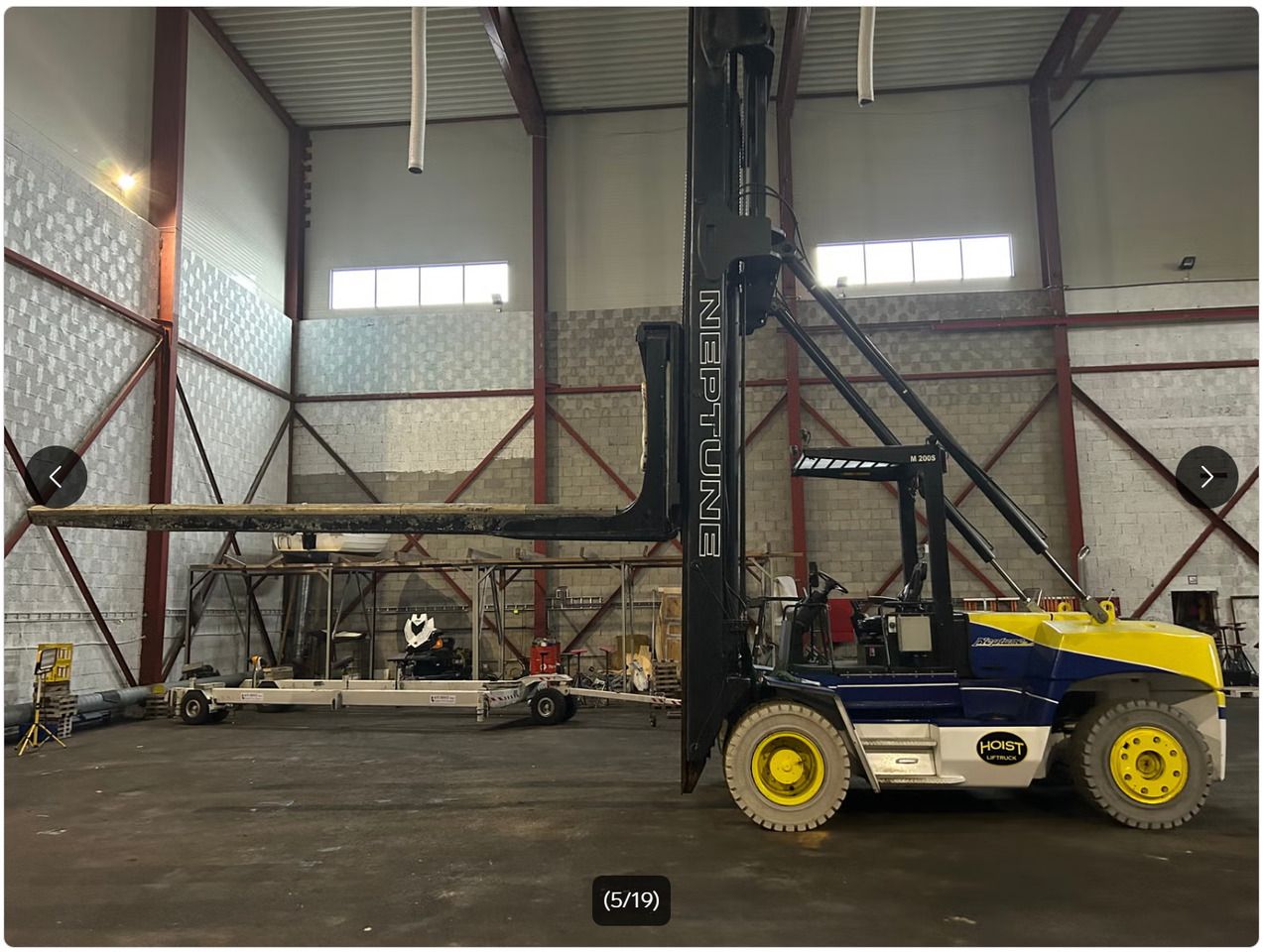 Neptune/Marine Hoist M200S - Carretilla elevadora diésel: foto 1 Neptune/Marine Hoist M200S - Carretilla elevadora diésel: foto 1