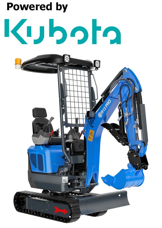Rippa R13 Pro Kubota - Miniexcavadora: foto 1 Rippa R13 Pro Kubota - Miniexcavadora: foto 1