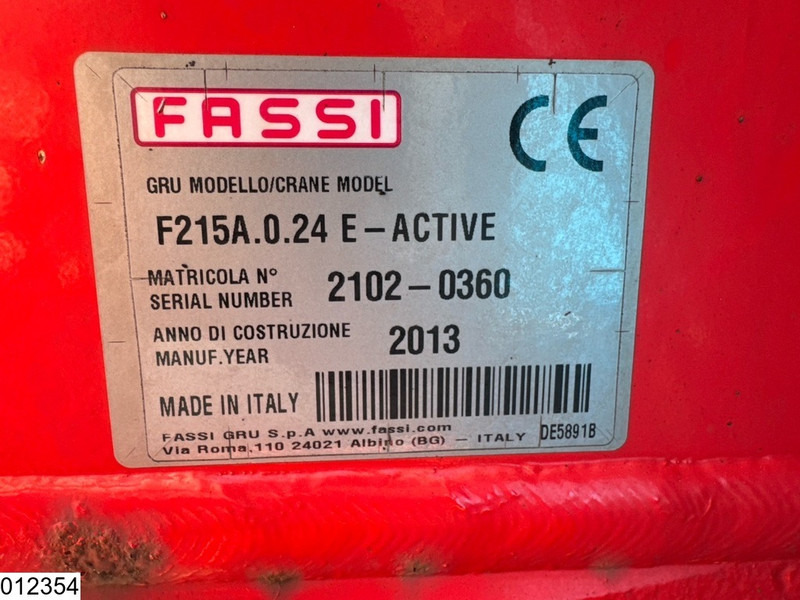 DAF CF 410 EURO 5, Fassi - Cabeza tractora: foto 5 DAF CF 410 EURO 5, Fassi - Cabeza tractora: foto 5