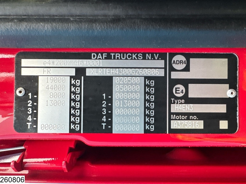 Cabeza tractora DAF XF 480 EURO 6, Retarder, Standairco, PTO: foto 7 Cabeza tractora DAF XF 480 EURO 6, Retarder, Standairco, PTO: foto 7