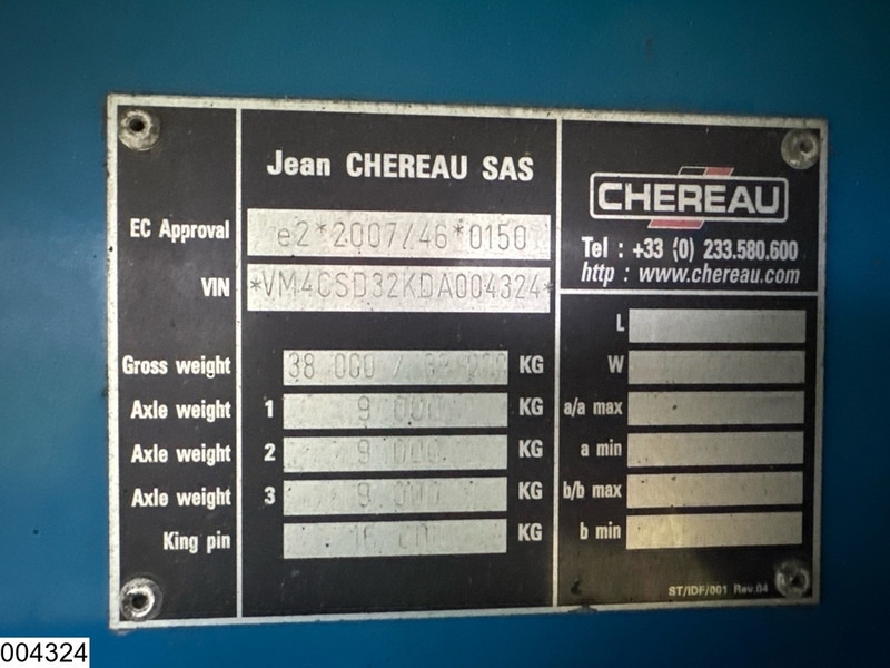 Chereau Koel vries Carrier Vector 1550 - Frigorífico semirremolque: foto 4 Chereau Koel vries Carrier Vector 1550 - Frigorífico semirremolque: foto 4