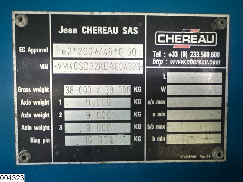 Chereau Koel vries Carrier Vector 1550 - Frigorífico semirremolque: foto 4 Chereau Koel vries Carrier Vector 1550 - Frigorífico semirremolque: foto 4