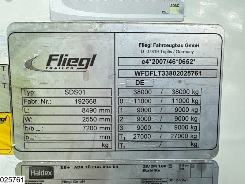 Fliegl kipper - Volquete semirremolque: foto 4 Fliegl kipper - Volquete semirremolque: foto 4