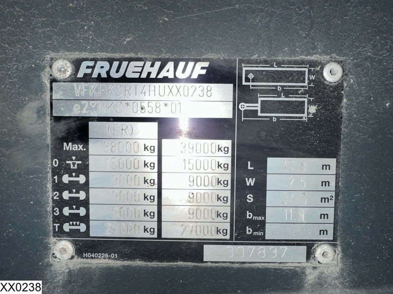 Fruehauf gesloten bak - Caja cerrada semirremolque: foto 5 Fruehauf gesloten bak - Caja cerrada semirremolque: foto 5
