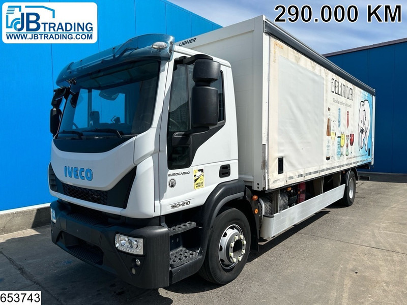 Iveco 160E21 EURO 6, Dhollandia - Camión lona: foto 1 Iveco 160E21 EURO 6, Dhollandia - Camión lona: foto 1