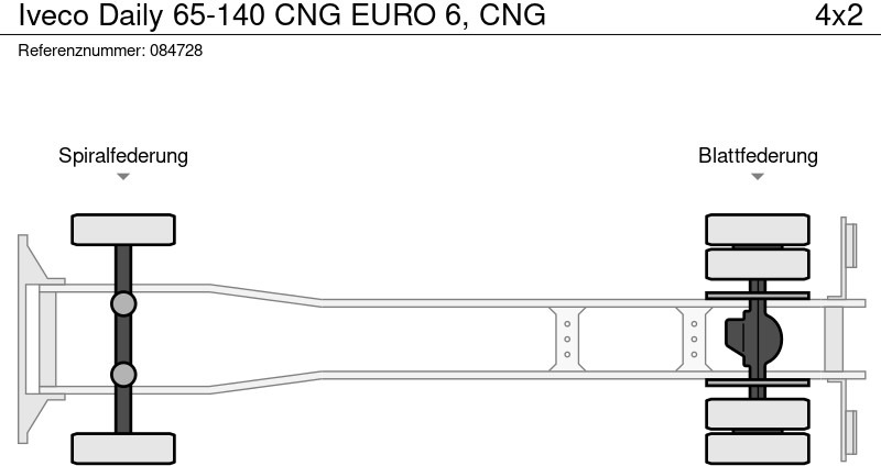 Camión caja cerrada Iveco Daily 65-140 CNG EURO 6, CNG: foto 13 Camión caja cerrada Iveco Daily 65-140 CNG EURO 6, CNG: foto 13
