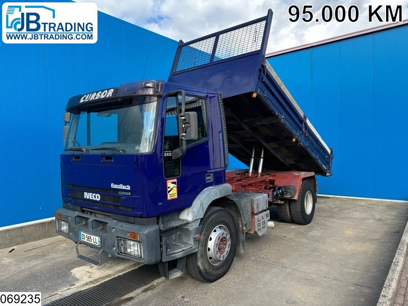 Iveco EuroTech Cursor 240 Manual, Steel suspension, PTO - Volquete camión: foto 1 Iveco EuroTech Cursor 240 Manual, Steel suspension, PTO - Volquete camión: foto 1