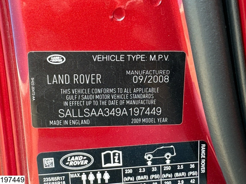 Land Rover SPORT Range rover V8 Supercharger, Petrol, 390 HP - SUV/ Todoterreno: foto 5 Land Rover SPORT Range rover V8 Supercharger, Petrol, 390 HP - SUV/ Todoterreno: foto 5