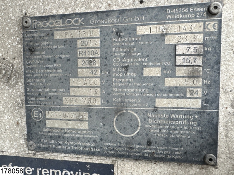 Lecitrailer Middenas Frigoblock EK 13 U - Frigorífico remolque: foto 4 Lecitrailer Middenas Frigoblock EK 13 U - Frigorífico remolque: foto 4