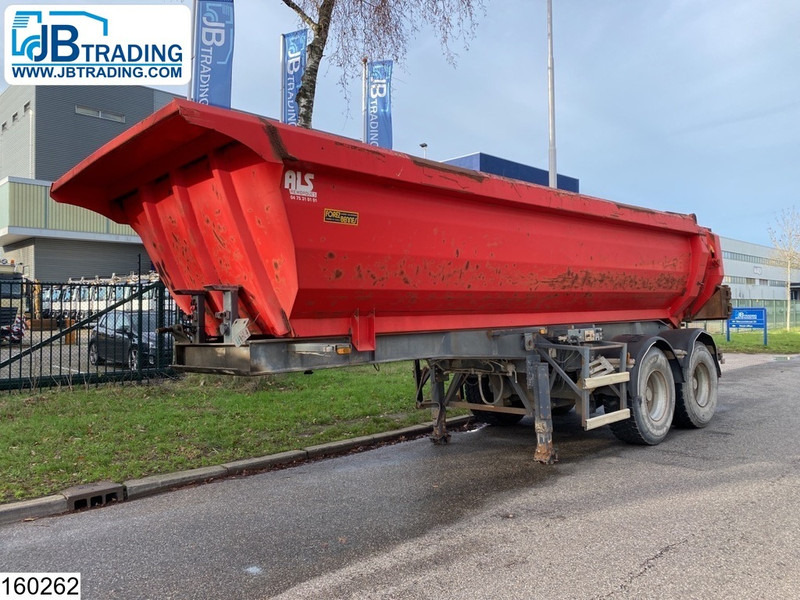Louault kipper Steel chassis and steel loading platform - Volquete semirremolque: foto 1 Louault kipper Steel chassis and steel loading platform - Volquete semirremolque: foto 1