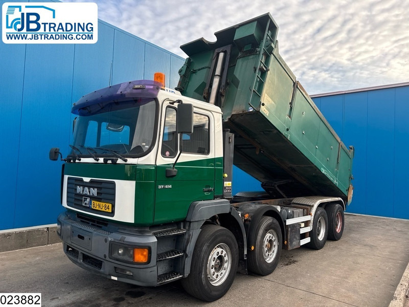 MAN 37 414 8x4, EURO 2, Manual, Leaf suspension - Volquete camión: foto 1 MAN 37 414 8x4, EURO 2, Manual, Leaf suspension - Volquete camión: foto 1