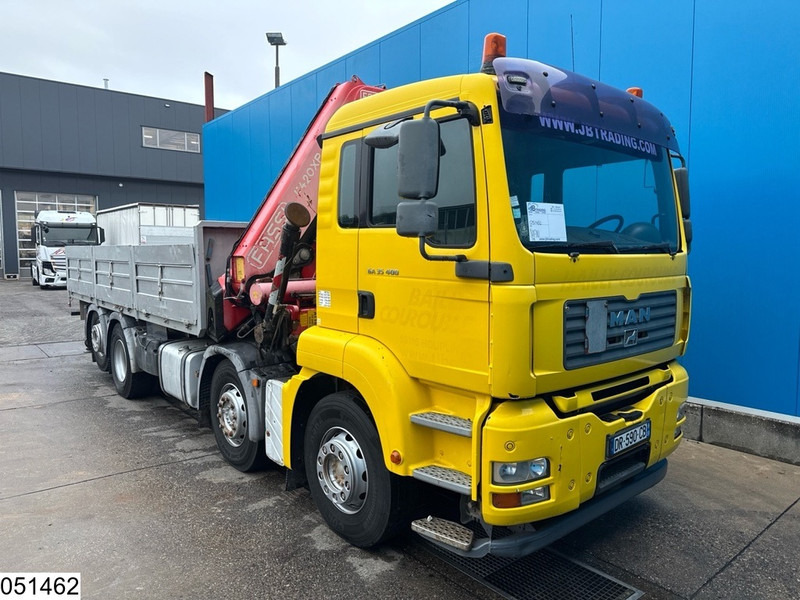 MAN TGA 35 400 8x2, Handgeschakeld, Fassi, Remote - Camión caja abierta, Camión grúa: foto 3 MAN TGA 35 400 8x2, Handgeschakeld, Fassi, Remote - Camión caja abierta, Camión grúa: foto 3