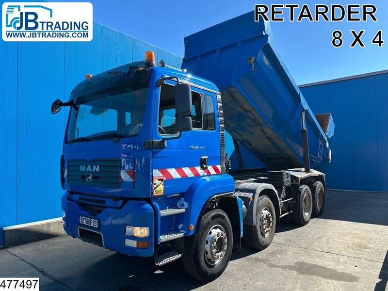 MAN TGA 35 440 8X4, Manual, Steel suspension, Retarder - Volquete camión: foto 1 MAN TGA 35 440 8X4, Manual, Steel suspension, Retarder - Volquete camión: foto 1