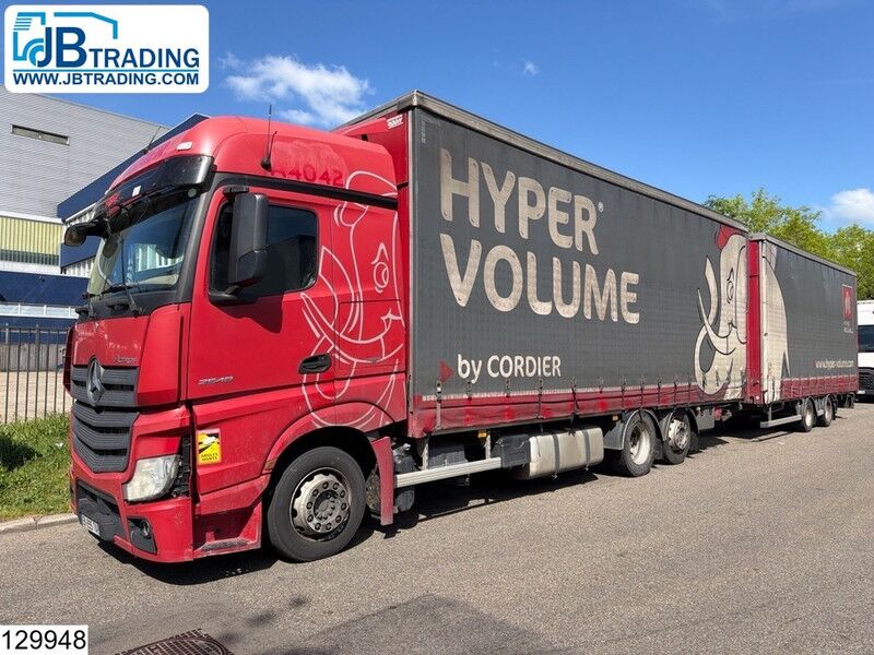 Mercedes-Benz Actros 2548 6x2, EURO 6, Lift roof, Combi - Camión lona: foto 1 Mercedes-Benz Actros 2548 6x2, EURO 6, Lift roof, Combi - Camión lona: foto 1