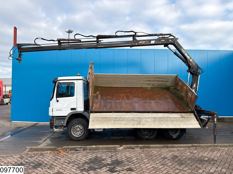 Mercedes-Benz Actros 2636 6x4, EURO 3, HIAB, Telligent 16 - Volquete camión, Camión grúa: foto 3 Mercedes-Benz Actros 2636 6x4, EURO 3, HIAB, Telligent 16 - Volquete camión, Camión grúa: foto 3