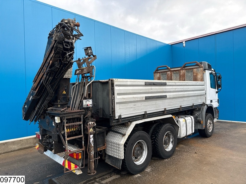 Mercedes-Benz Actros 2636 6x4, EURO 3, HIAB, Telligent 16 - Volquete camión, Camión grúa: foto 2 Mercedes-Benz Actros 2636 6x4, EURO 3, HIAB, Telligent 16 - Volquete camión, Camión grúa: foto 2