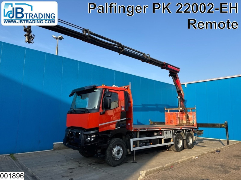 Renault C 430 6x4, EURO 6, Retarder, Palfinger,Remote - Camión caja abierta, Camión grúa: foto 1 Renault C 430 6x4, EURO 6, Retarder, Palfinger,Remote - Camión caja abierta, Camión grúa: foto 1