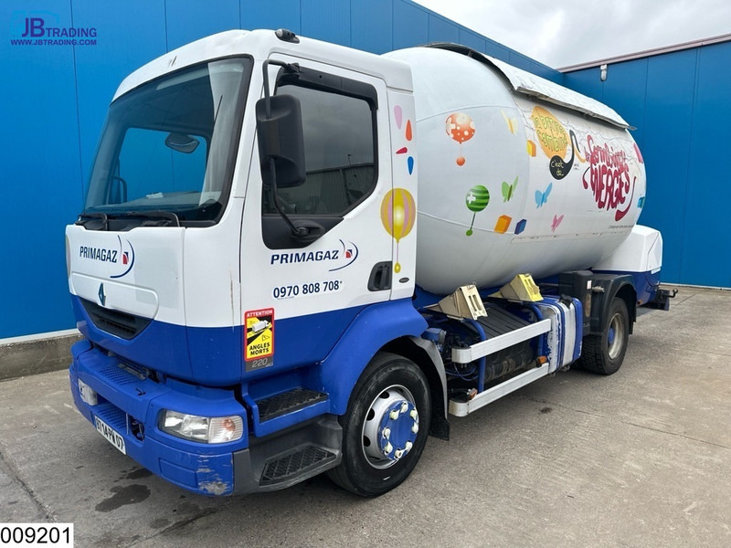 Renault Midlum 220 17108 Liter, LPG GPL, Gastank, Steel suspension - Cisterna camión: foto 1 Renault Midlum 220 17108 Liter, LPG GPL, Gastank, Steel suspension - Cisterna camión: foto 1