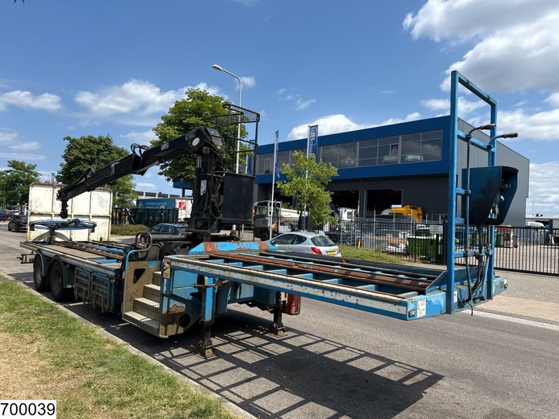 Samro open laadbak Hiab - Semirremolque plataforma/ Caja abierta: foto 4 Samro open laadbak Hiab - Semirremolque plataforma/ Caja abierta: foto 4