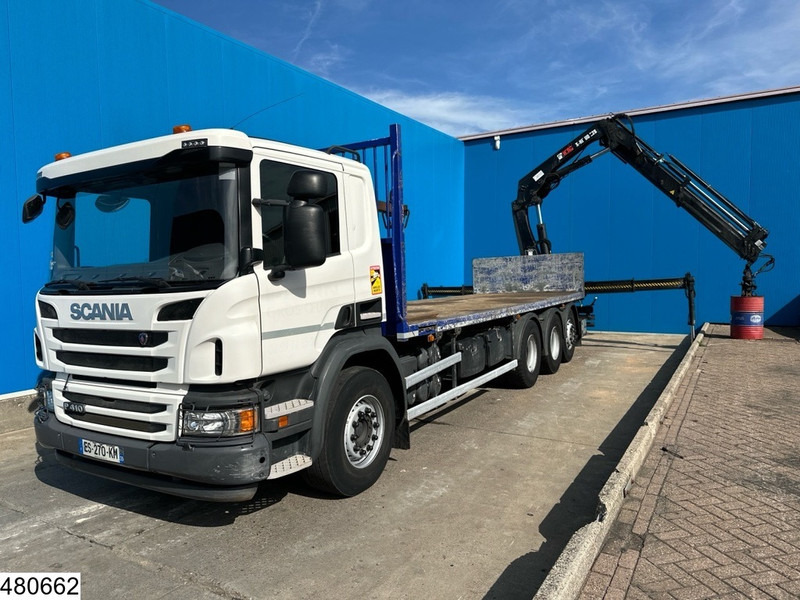 Scania P 410 8x4, EURO 6, HIAB, Remote, Steeringaxle - Camión caja abierta, Camión grúa: foto 5 Scania P 410 8x4, EURO 6, HIAB, Remote, Steeringaxle - Camión caja abierta, Camión grúa: foto 5
