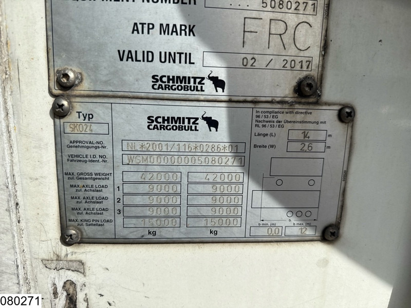 Frigorífico semirremolque Schmitz Cargobull Koel vries Carrier Vector 1550, Dhollandia: foto 11
