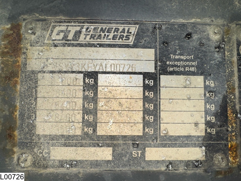 Trailor open laadbak - Semirremolque plataforma/ Caja abierta: foto 4 Trailor open laadbak - Semirremolque plataforma/ Caja abierta: foto 4