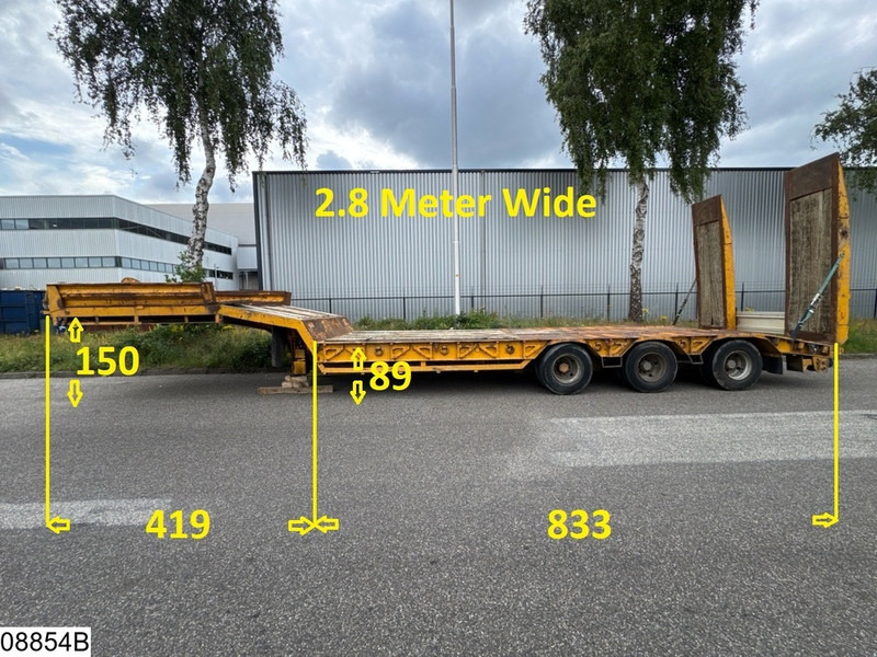 Trax Lowbed 53.000 KG - Góndola rebajadas semirremolque: foto 2 Trax Lowbed 53.000 KG - Góndola rebajadas semirremolque: foto 2