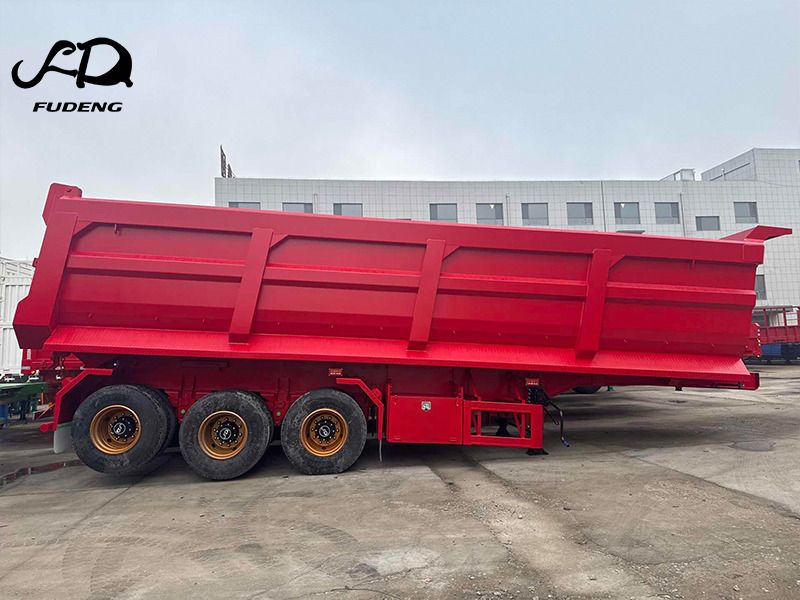 FUDENG 3 Axle Hydraulic Dump Trailer - Volquete semirremolque: foto 5 FUDENG 3 Axle Hydraulic Dump Trailer - Volquete semirremolque: foto 5