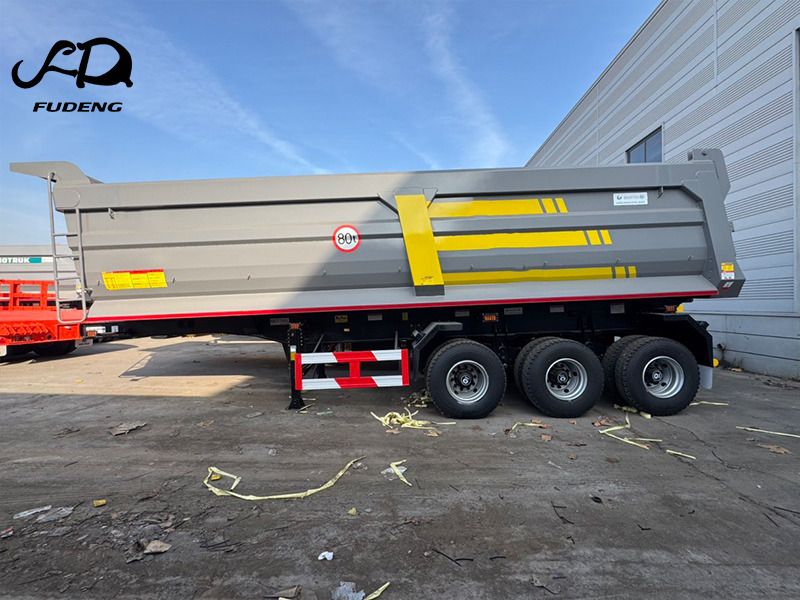 FUDENG 80 Ton Tipper Semi Trailer - Volquete semirremolque: foto 2 FUDENG 80 Ton Tipper Semi Trailer - Volquete semirremolque: foto 2