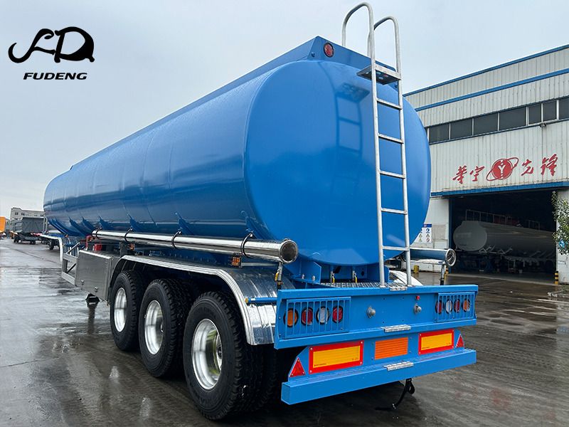 FUDENG 40000L 3 Axle Aluminum Fuel Tanker Trailer - Cisterna semirremolque: foto 3 FUDENG 40000L 3 Axle Aluminum Fuel Tanker Trailer - Cisterna semirremolque: foto 3