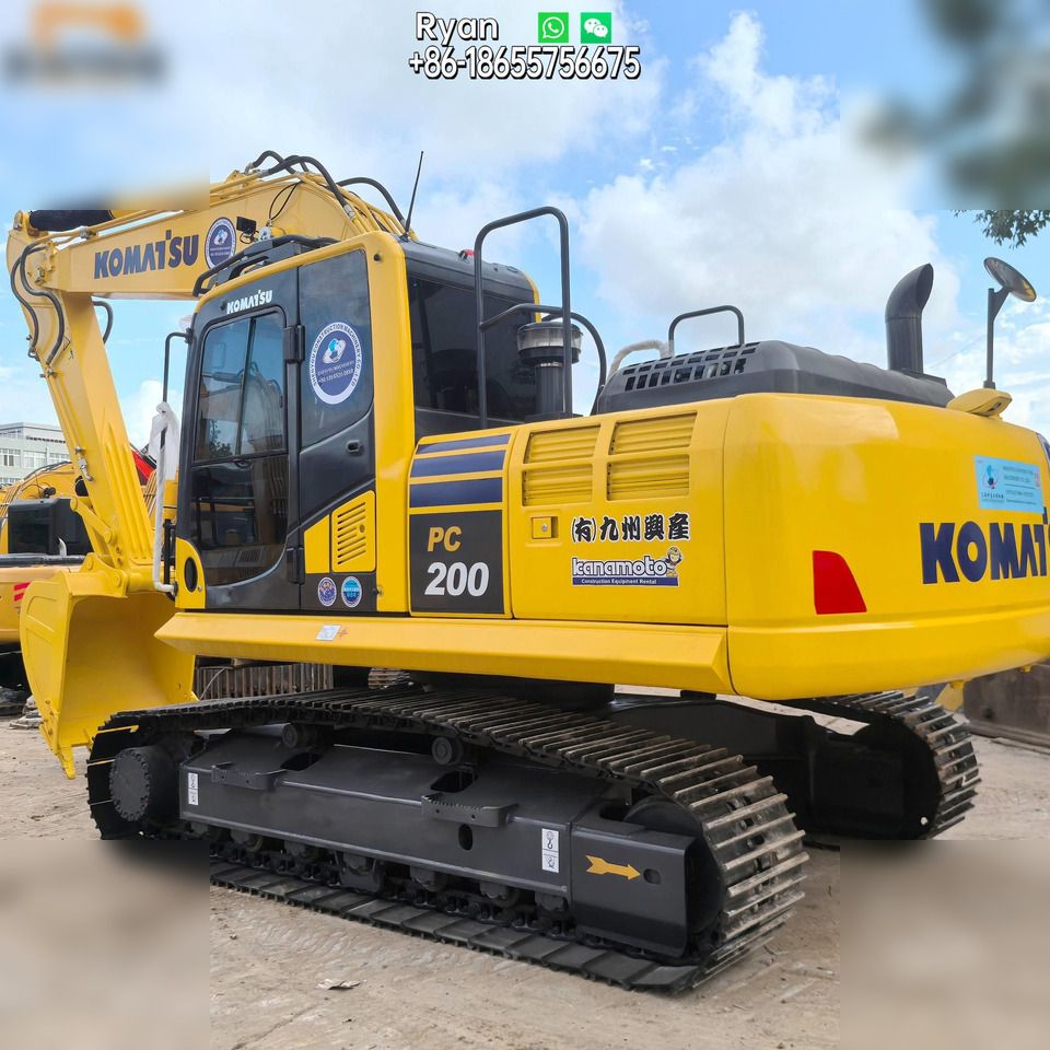 KOMATSU PC200-8N1 - Excavadora de cadenas: foto 1 KOMATSU PC200-8N1 - Excavadora de cadenas: foto 1
